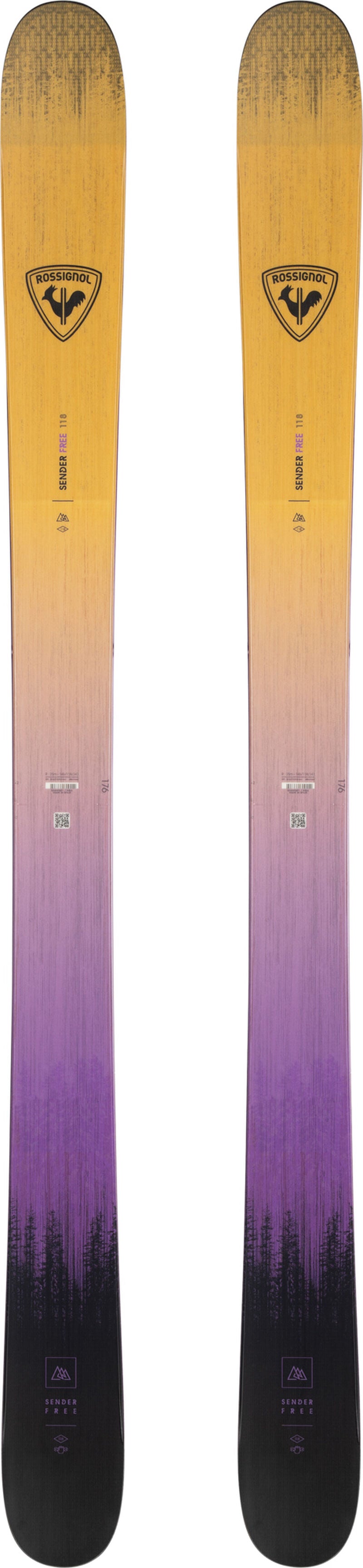 25-26 Rossignol sender free 100 178cm ROSSIGNOL SENDER FREE 118