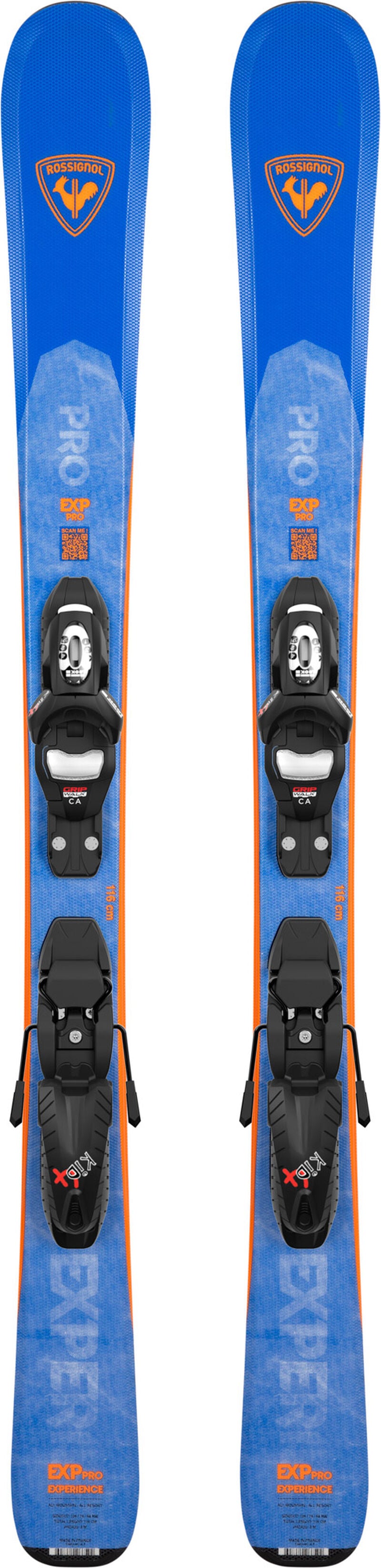 KID'S ALL MOUNTAIN SKIS EXPERIENCE PRO + KID-X BINDINGS