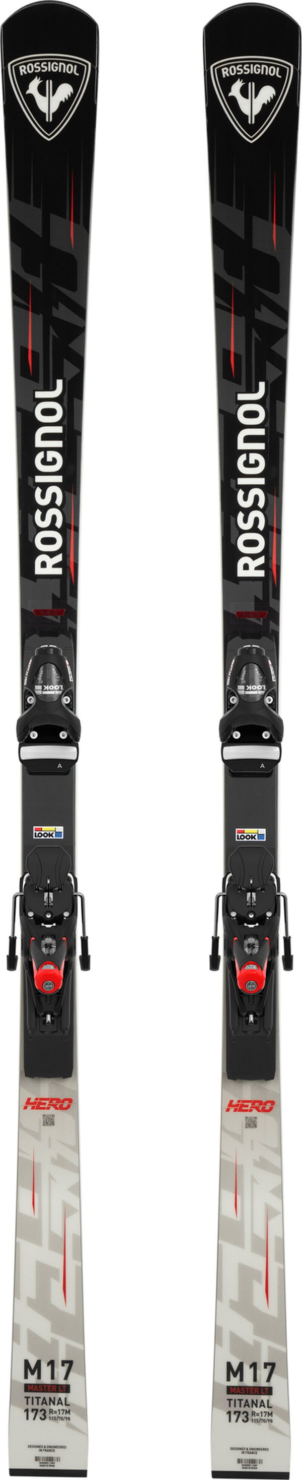 ROSSIGNOL HERO MASTER LT R22 + SPX 15 BINDINGS - 25/26