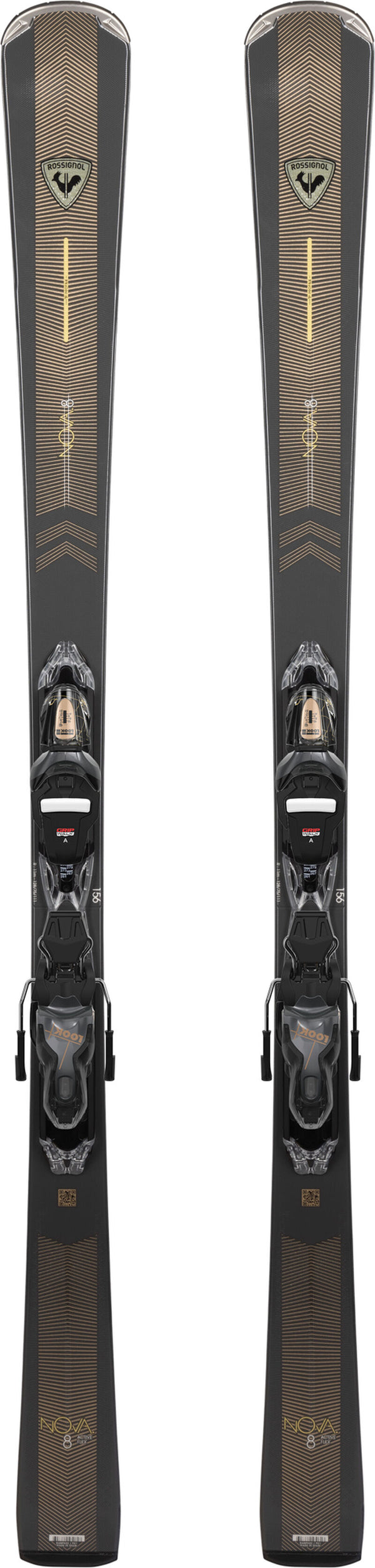 ROSSIGNOL WOMEN'S NOVA 8 + XPRESS 11 BINDINGS - 25/26
