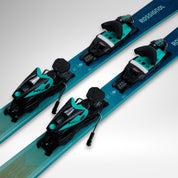 ROSSIGNOL WOMEN'S ARCADE 84 + NX 12 KONECT BINDINGS - 26/27