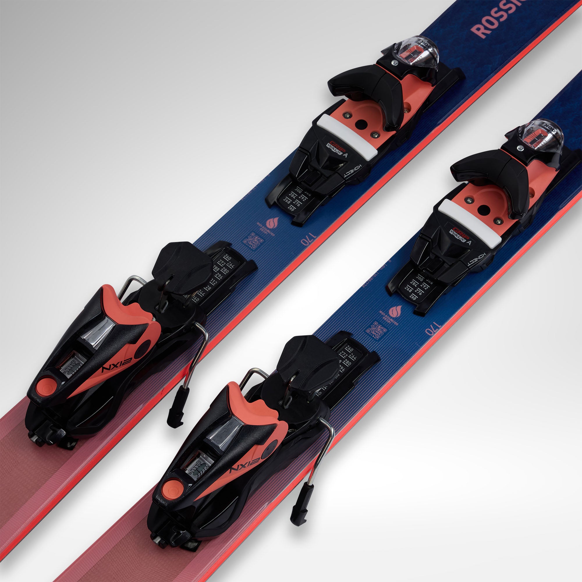 ROSSIGNOL WOMEN'S ARCADE 88 + NX 12 KONECT BINDINGS - 26/27