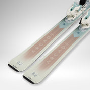 ROSSIGNOL WOMEN'S ARCADE 82 + XPRESS 11 BINDINGS - 26/27