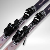 ROSSIGNOL WOMEN'S ARCADE 80 + XPRESS 10 BINDINGS - 26/27