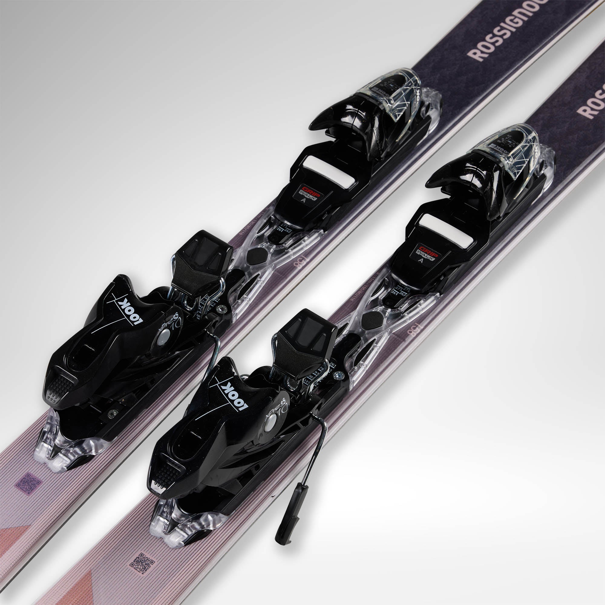ROSSIGNOL WOMEN'S ARCADE 80 + XPRESS 10 BINDINGS - 26/27