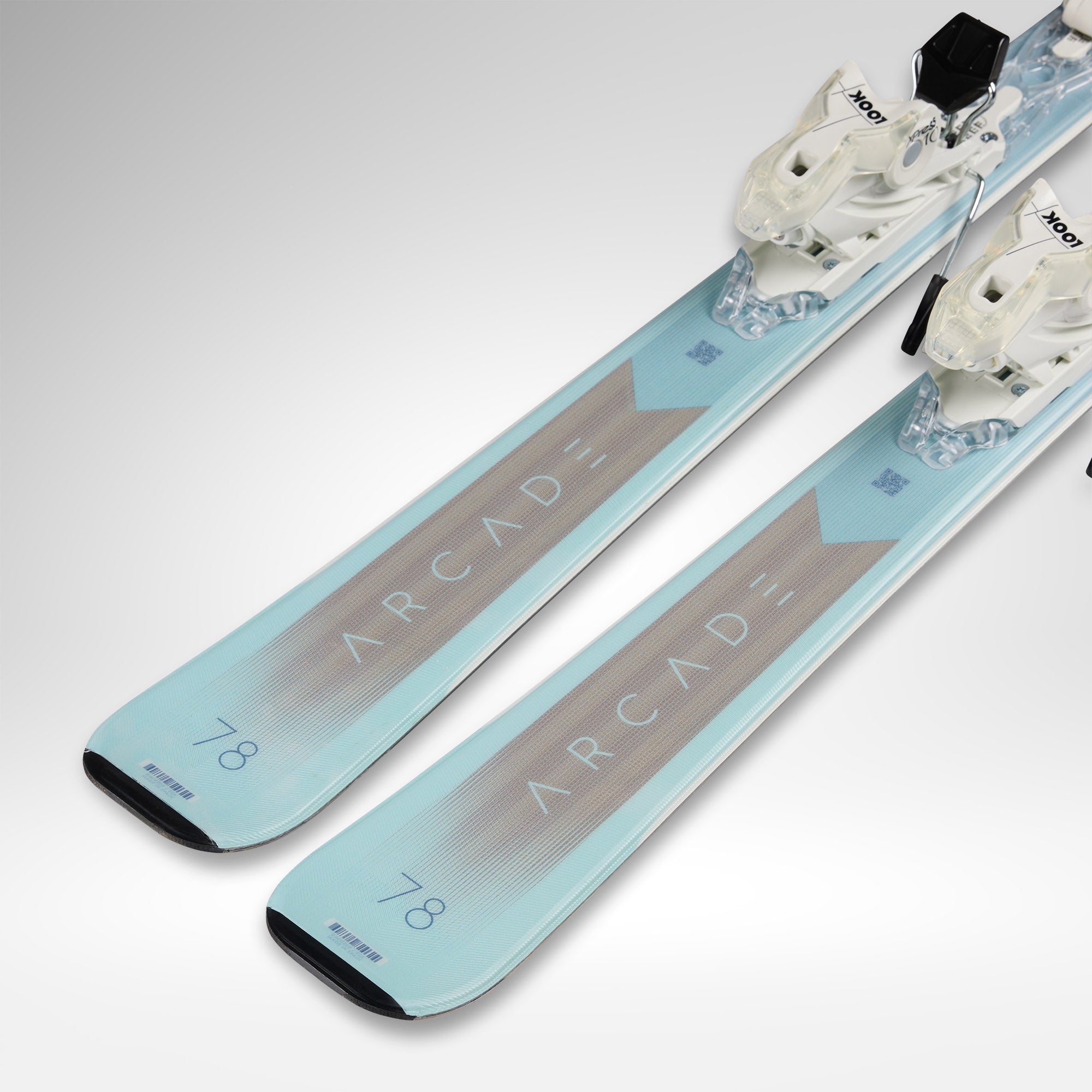 ROSSIGNOL WOMEN'S ARCADE 78 + XPRESS 10 BINDINGS - 26/27