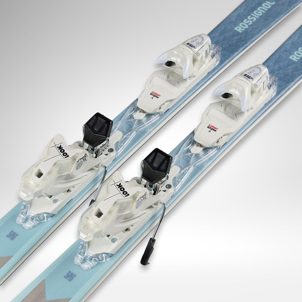 ROSSIGNOL WOMEN'S ARCADE 78 + XPRESS 10 BINDINGS - 26/27