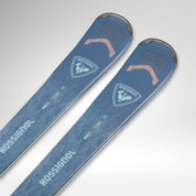 ROSSIGNOL WOMEN'S ARCADE 78 + XPRESS 10 BINDINGS - 26/27