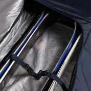 ROSSIGNOL STRATO EXTENDABLE WHEELY SKI BAG 2 PAIRS / 170-210CM