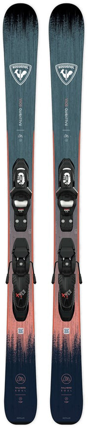 ROSSIGNOL KID'S RALLYBIRD JR + KID-X BINDINGS - 26/27