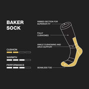 POW BAKER SOCKS - 2 PACK
