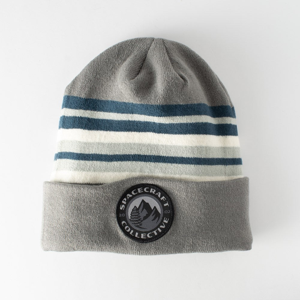 STRIPED LOTUS BEANIE