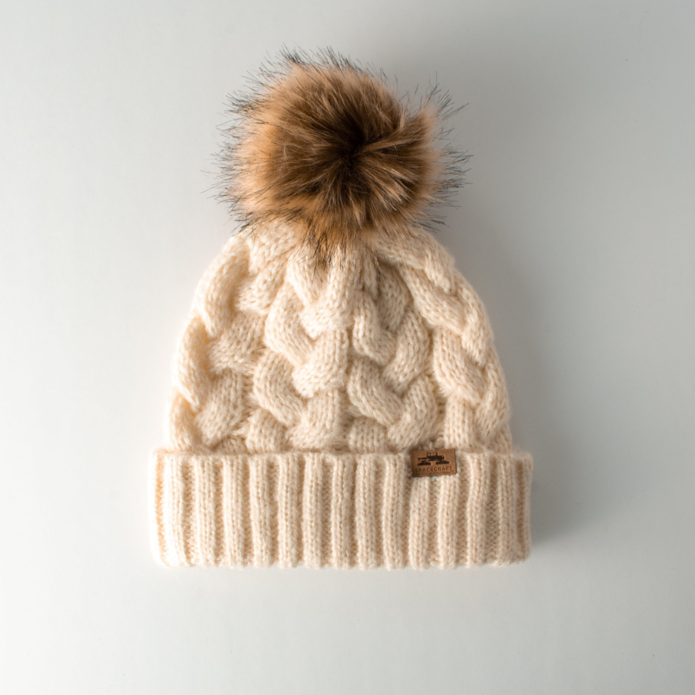 SPACECRAFT REDWOOD POM BEANIE
